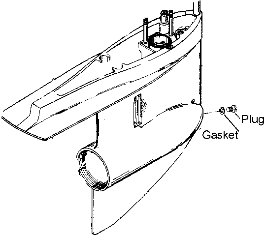 Lower Gearhousing Drain Plug